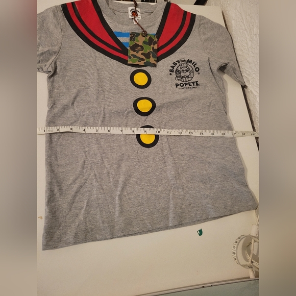 Rare Bape x popeye  tshirt - Picture 12 of 13